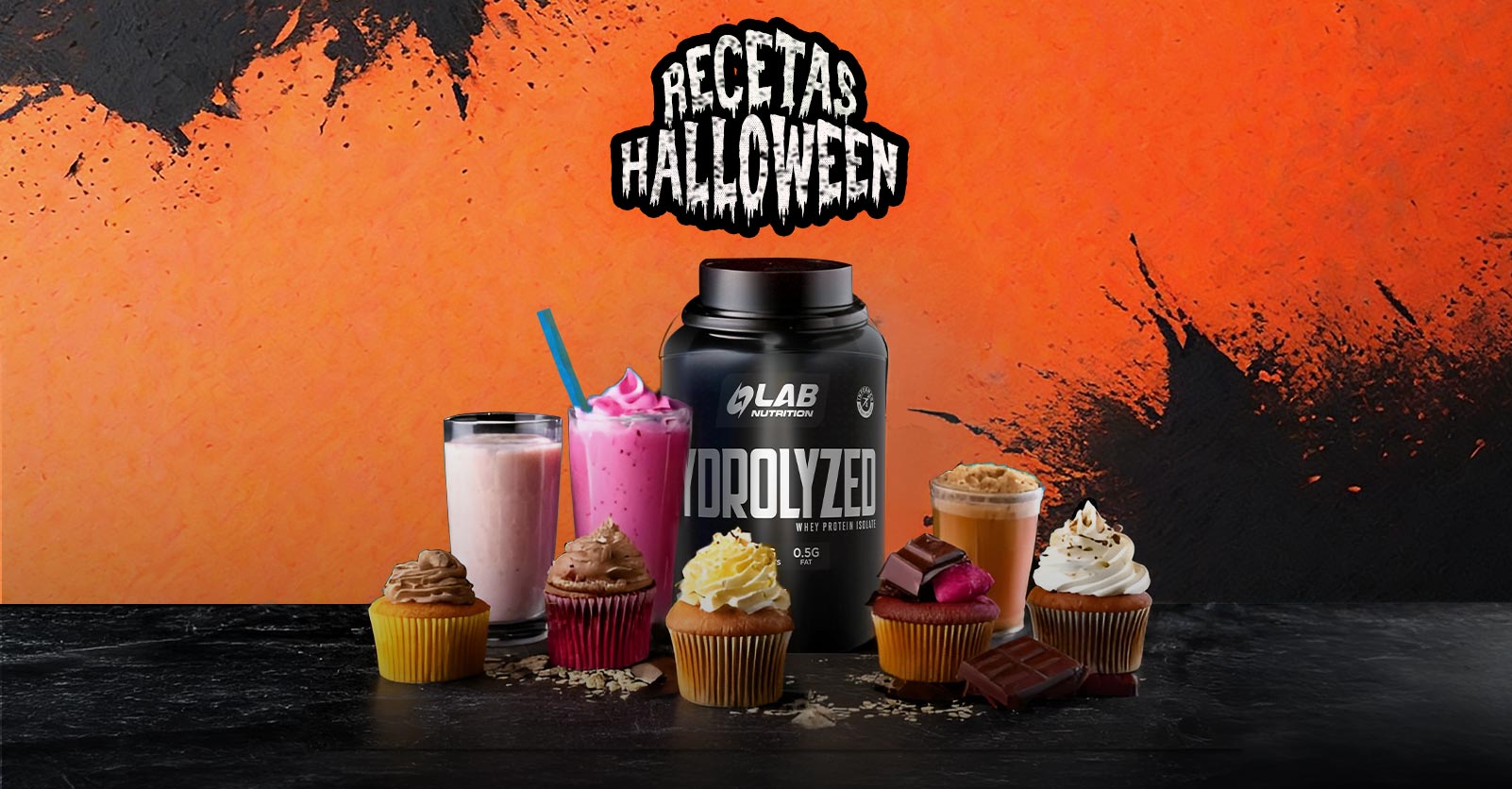 ¡Recetas espeluznantemente saludables para Halloween con nuestra proteína hidrolizada!