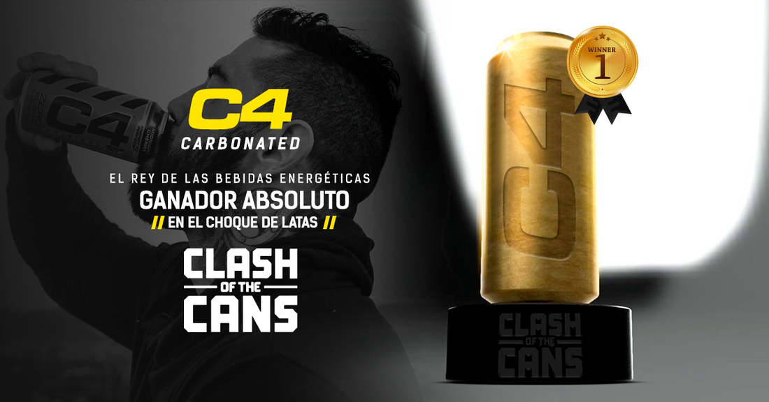 C4 Carbonated el Rey de las Bebidas Energéticas