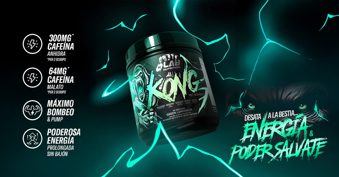 KONG: La Bestia del Pre-Entreno que Llevará tu Rendimiento al Máximo