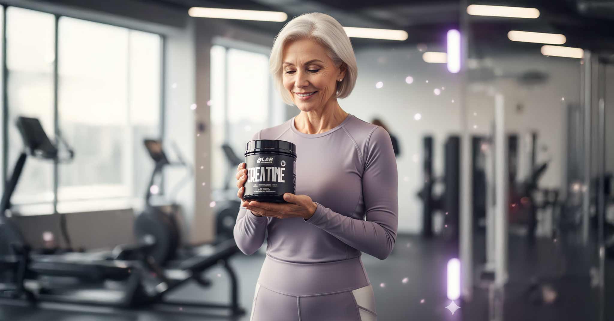 ¿Cansada de sentirte sin energía? Creatina para Mujeres +40: Más fuerza y huesos sanos cada día.