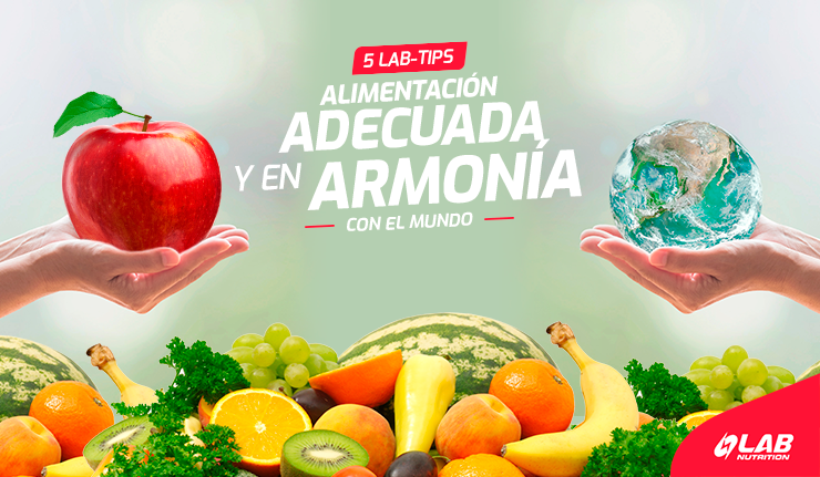 5 LABTIPS PARA UNA ALIMENTACIÓN ADECUADA EN ARMONÍA CON EL MUNDO