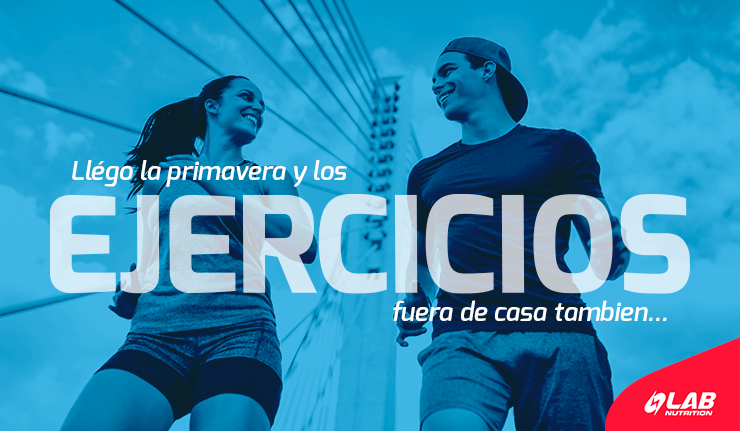 La primavera ha llegado y los ejercicios fuera de casa también
