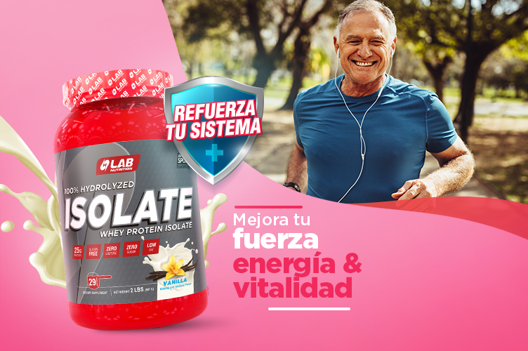 La Nutrición para el Adulto Mayor y las proteinas Isolate