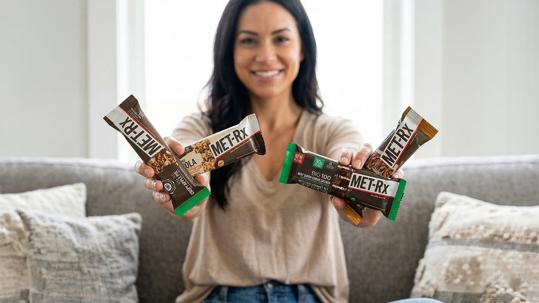 Barra proteica MET-Rx Big 100 Colossal - opción nutritiva para estudiantes y trabajadores