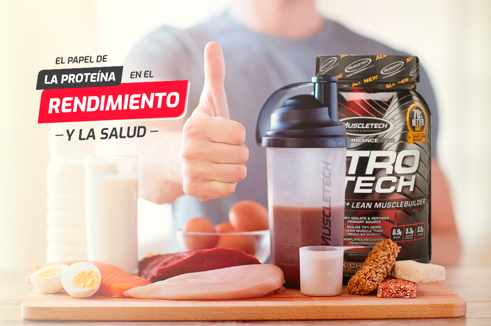 EL PAPEL DE LA PROTEÍNA EN EL RENDIMIENTO Y LA SALUD
