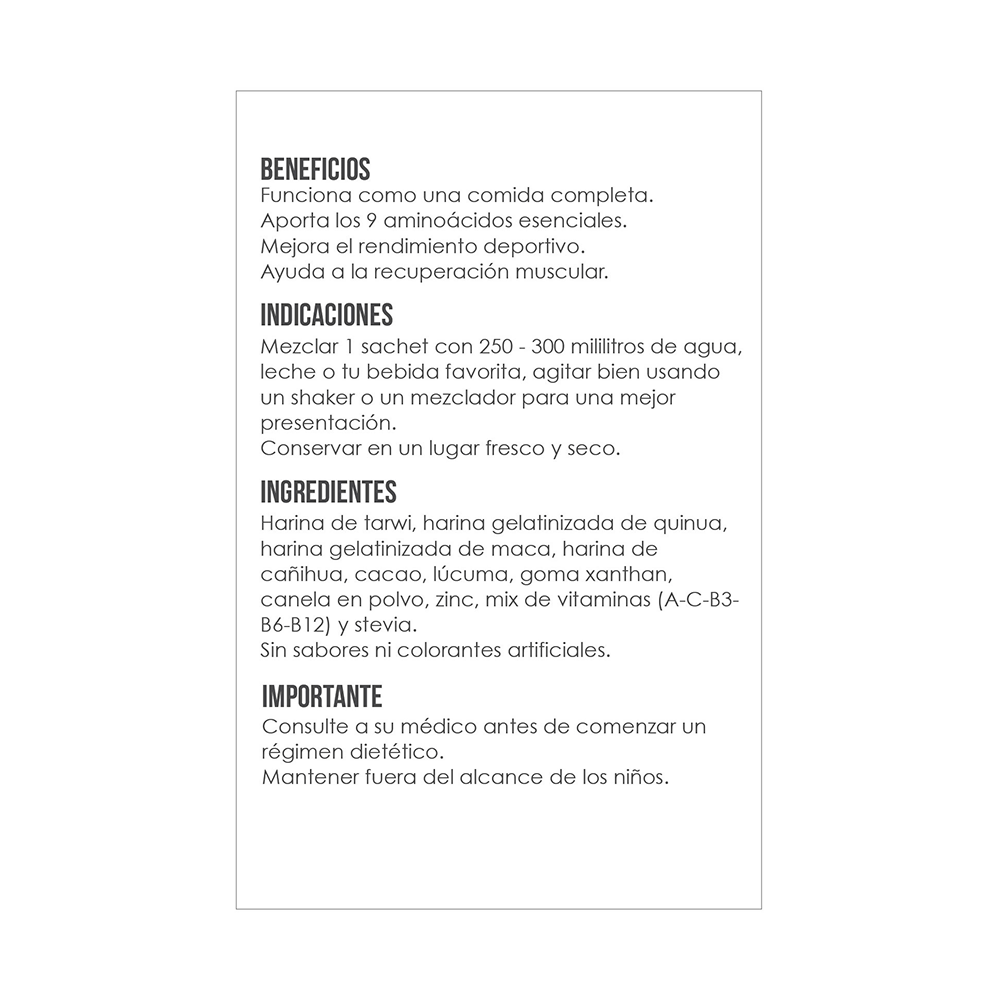 QUINOSPORT CACAO 600GR