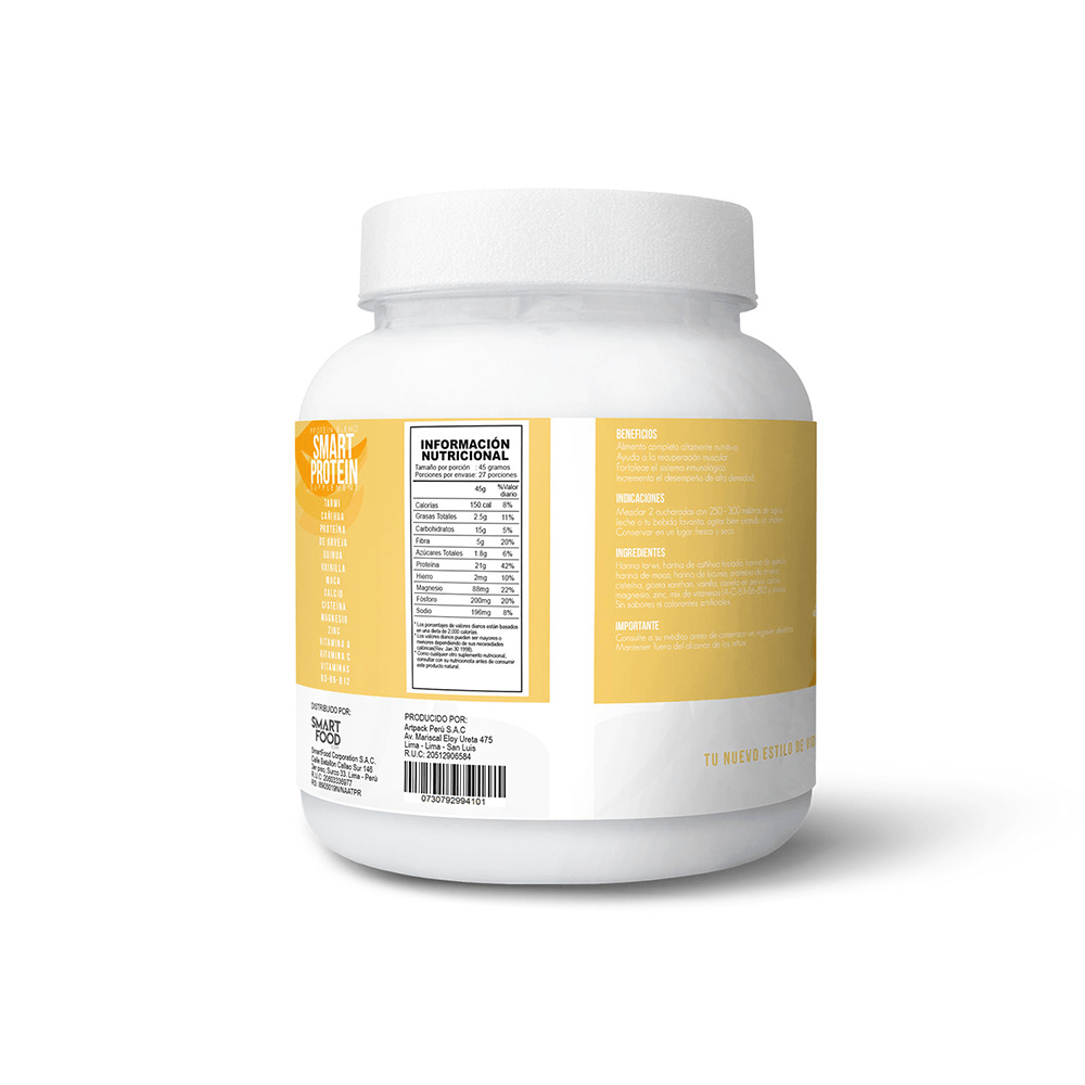 SMARTPROTEIN VAINILLA 1.2KG