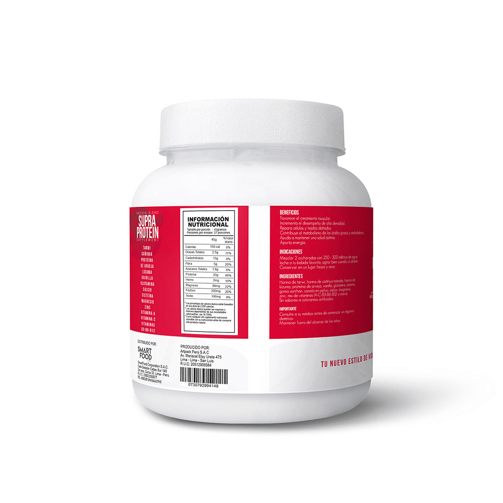 SUPRAPROTEIN VAINILLA 1.2KG