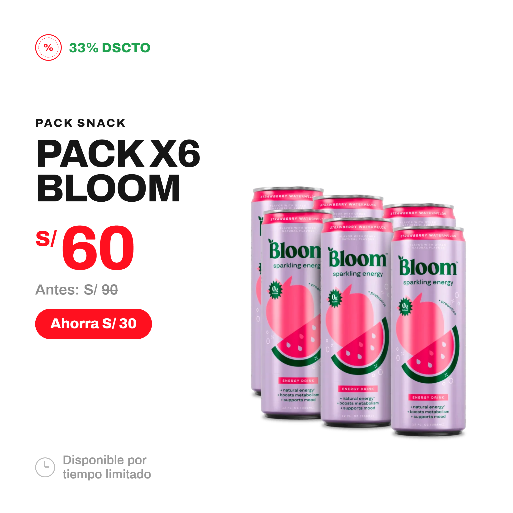 PACK X6 BLOOM