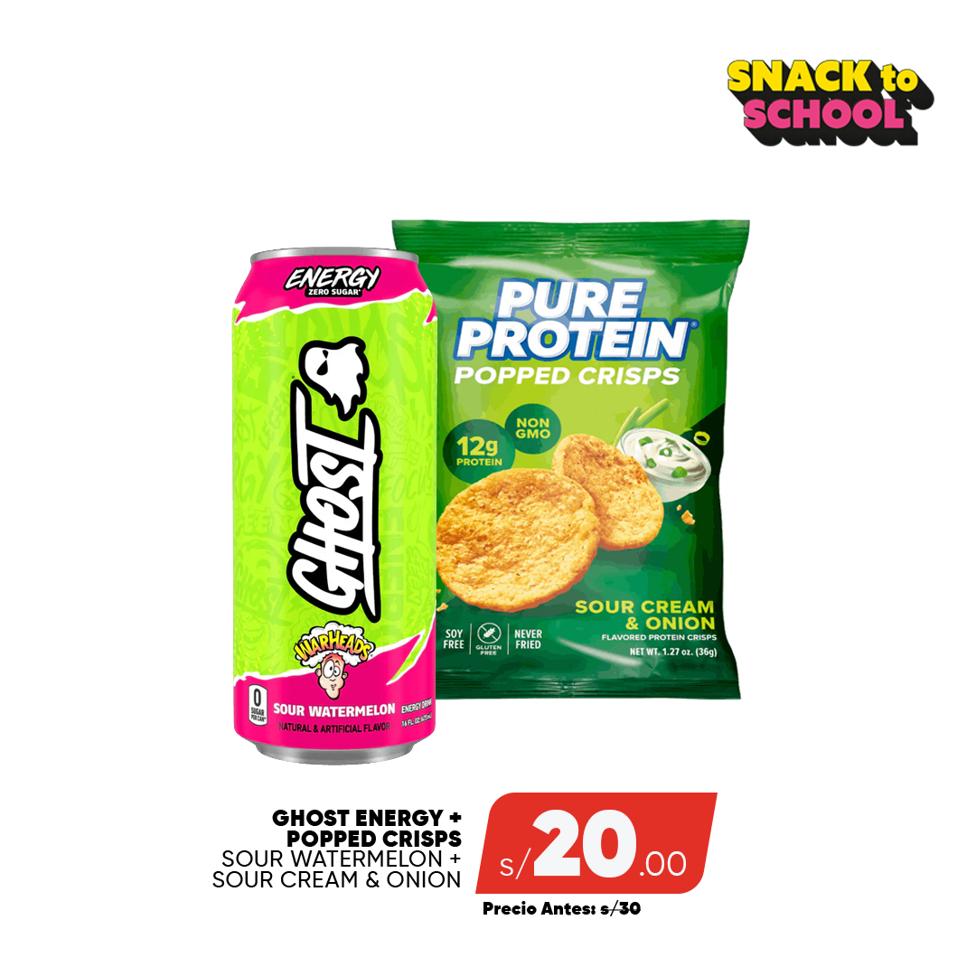 PACK GHOST ENERGY + PURE POPPEDS