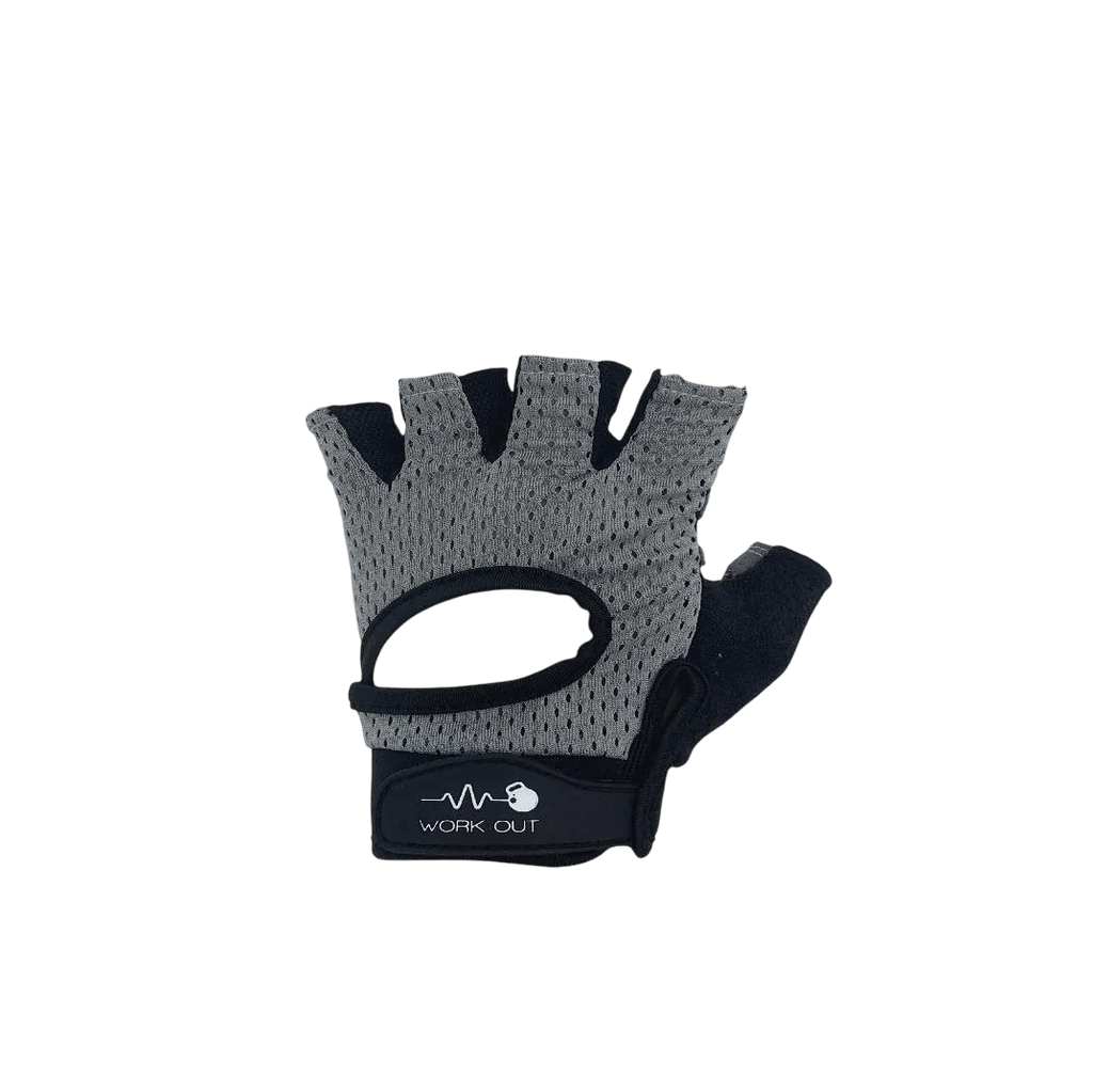 Guantes para entrenar gris talla S