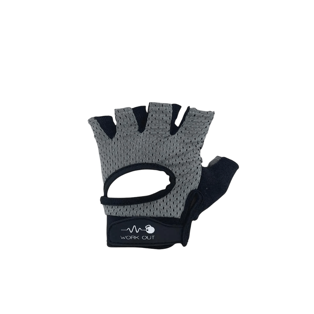 Guantes para entrenar gris talla S