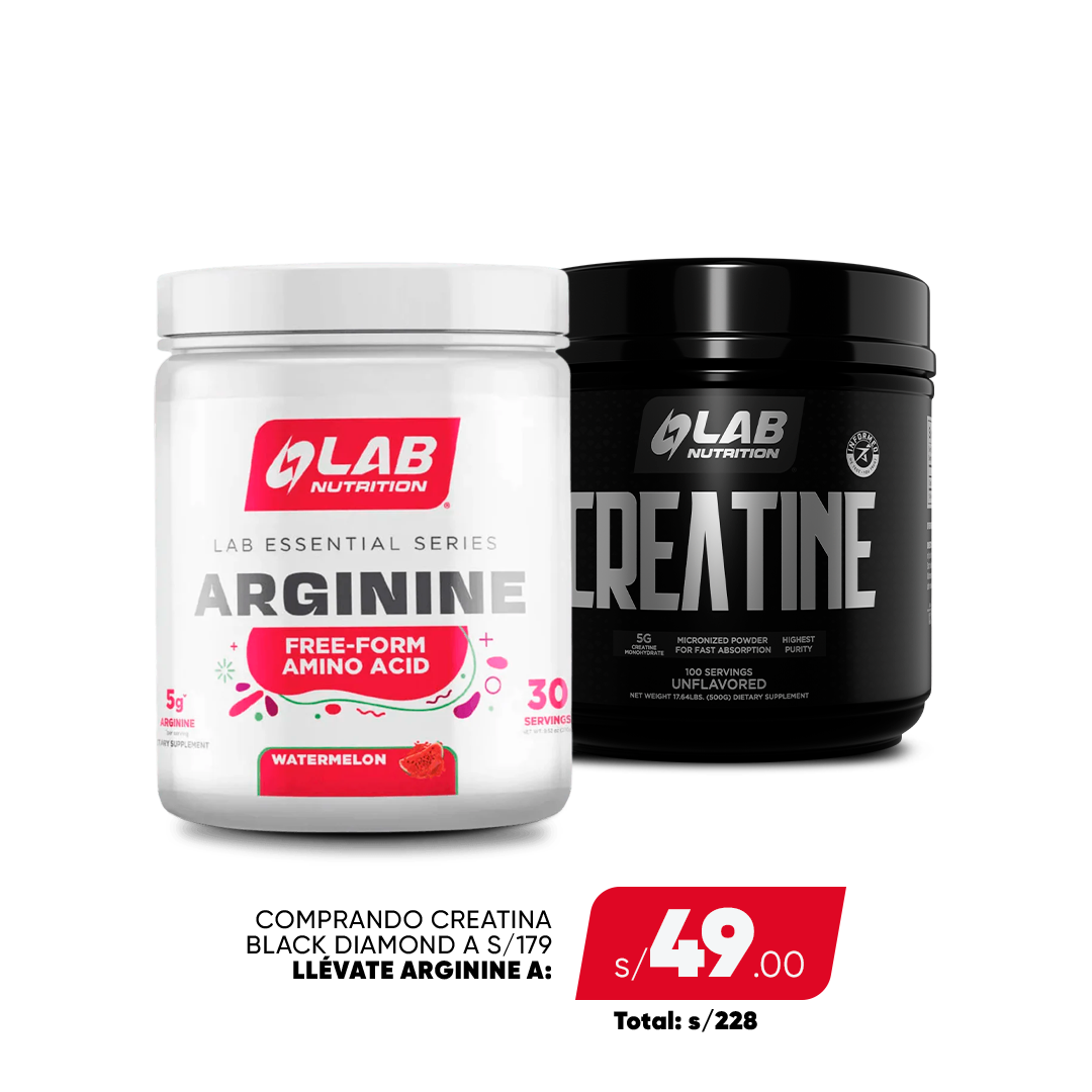 PACK CREATINA + ARGININE