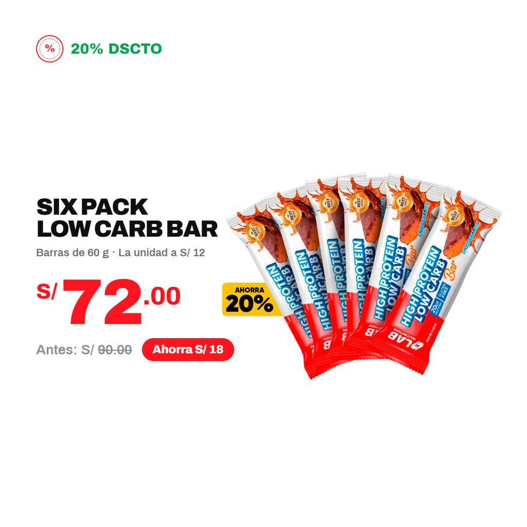 PACK X6 LOW CARB BAR