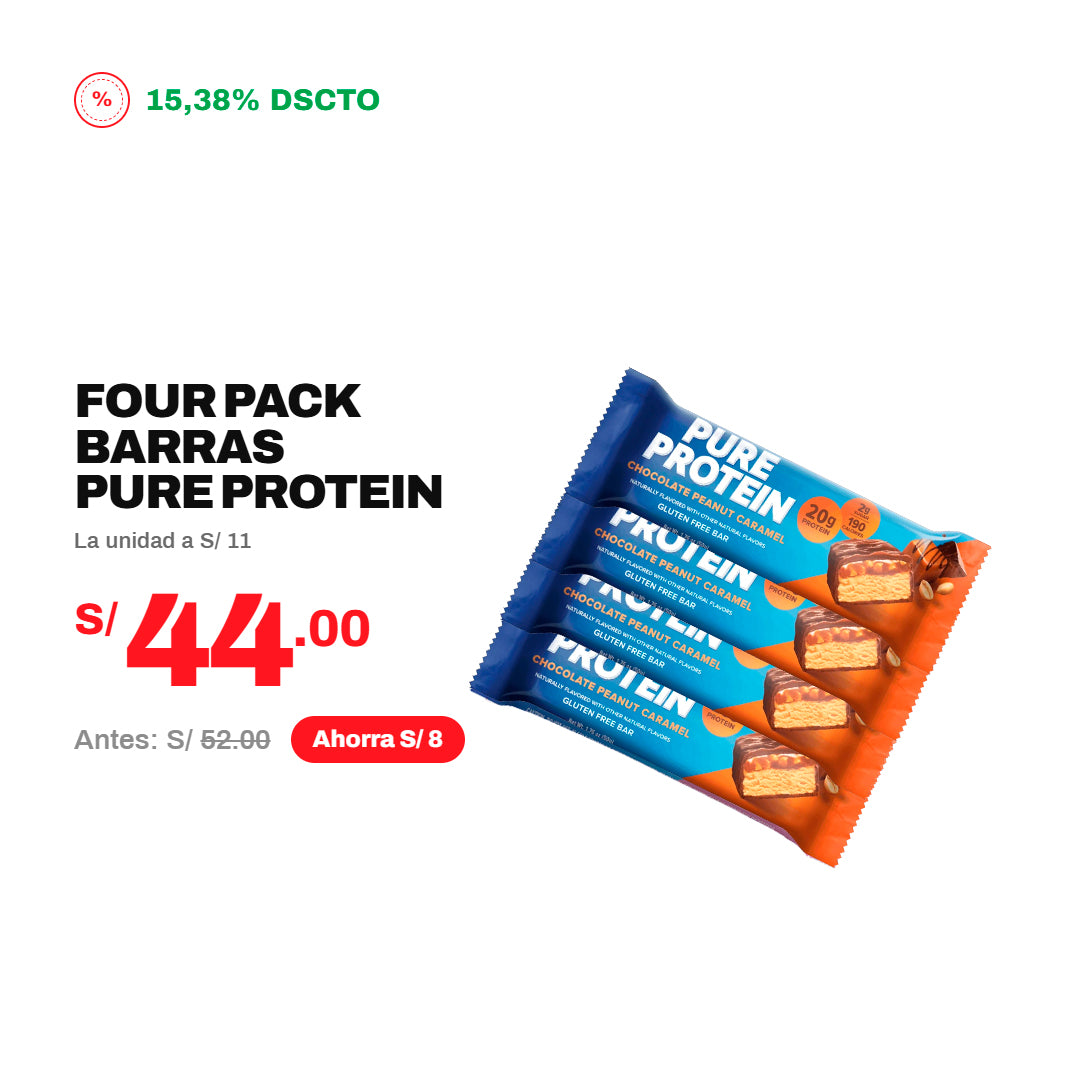 FOUR PACK BAR PURE PROTEIN
