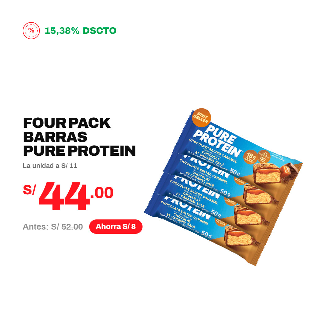 FOUR PACK BAR PURE PROTEIN