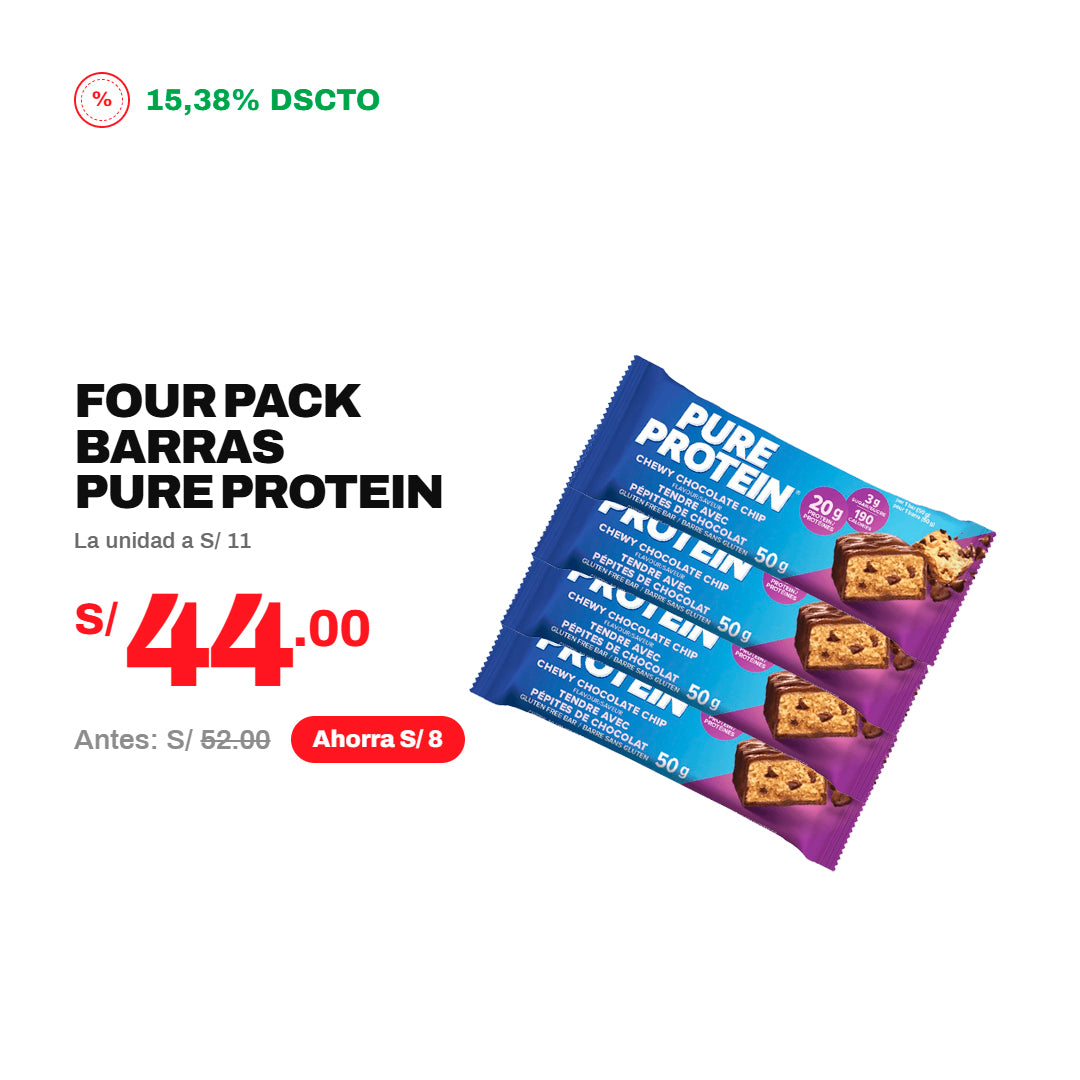 FOUR PACK BAR PURE PROTEIN