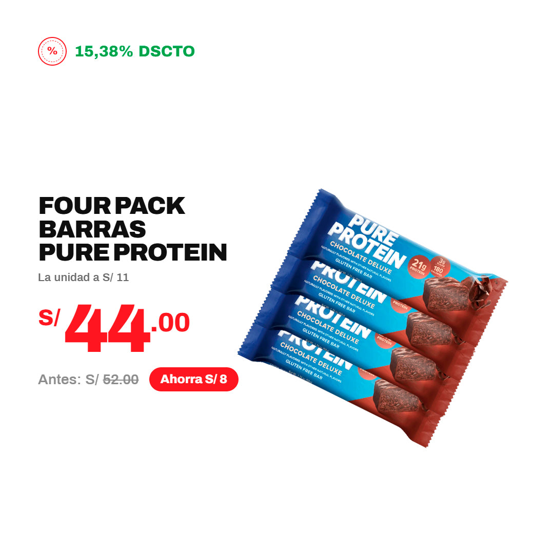 FOUR PACK BAR PURE PROTEIN