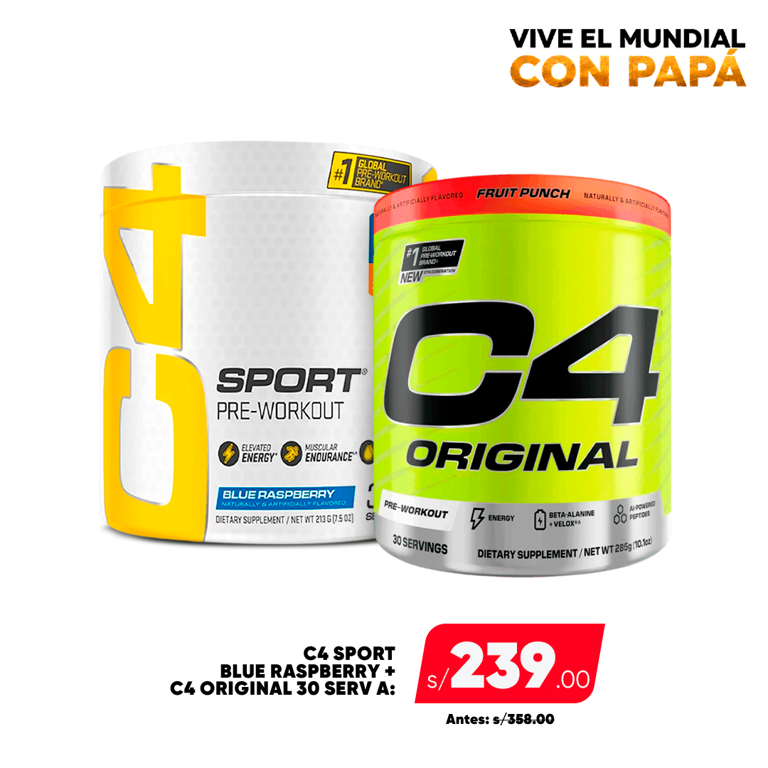 PACK C4 SPORT + C4 ORIGINAL