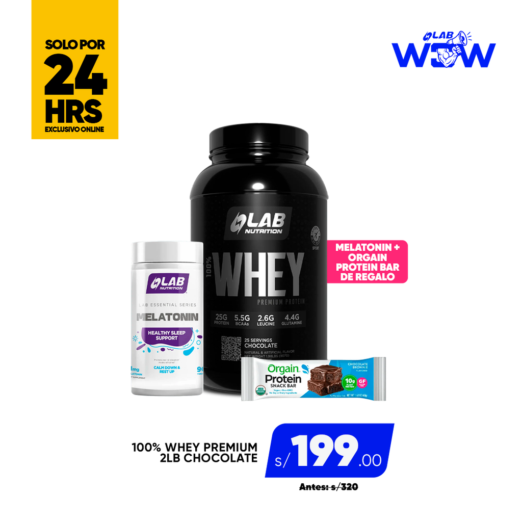 PACK PREMIUM 2LB + MELATONIN + BARRA ORGAIN