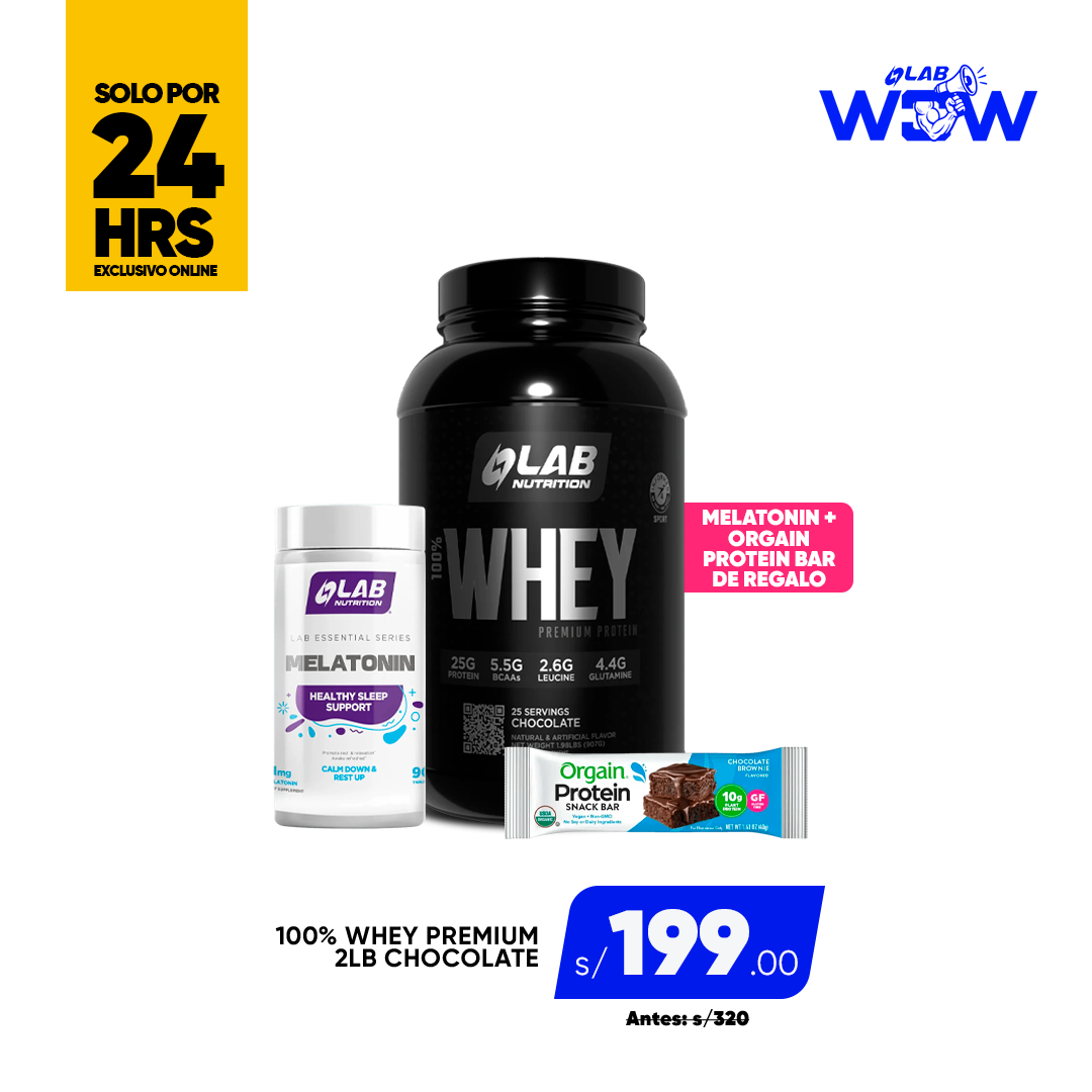 PACK PREMIUM 2LB + MELATONIN + BARRA ORGAIN