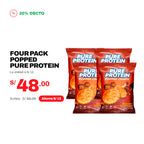 PACK X4 POPPED PURE PROTEIN