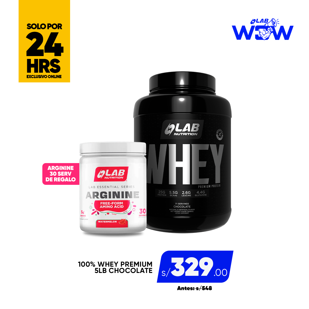 PACK PREMIUM 5LB + ARGININA