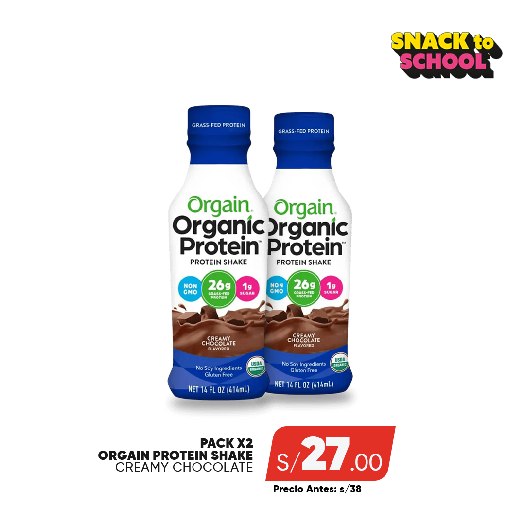 PACK X2 PROTEIN SHAKE CHOCOLATE