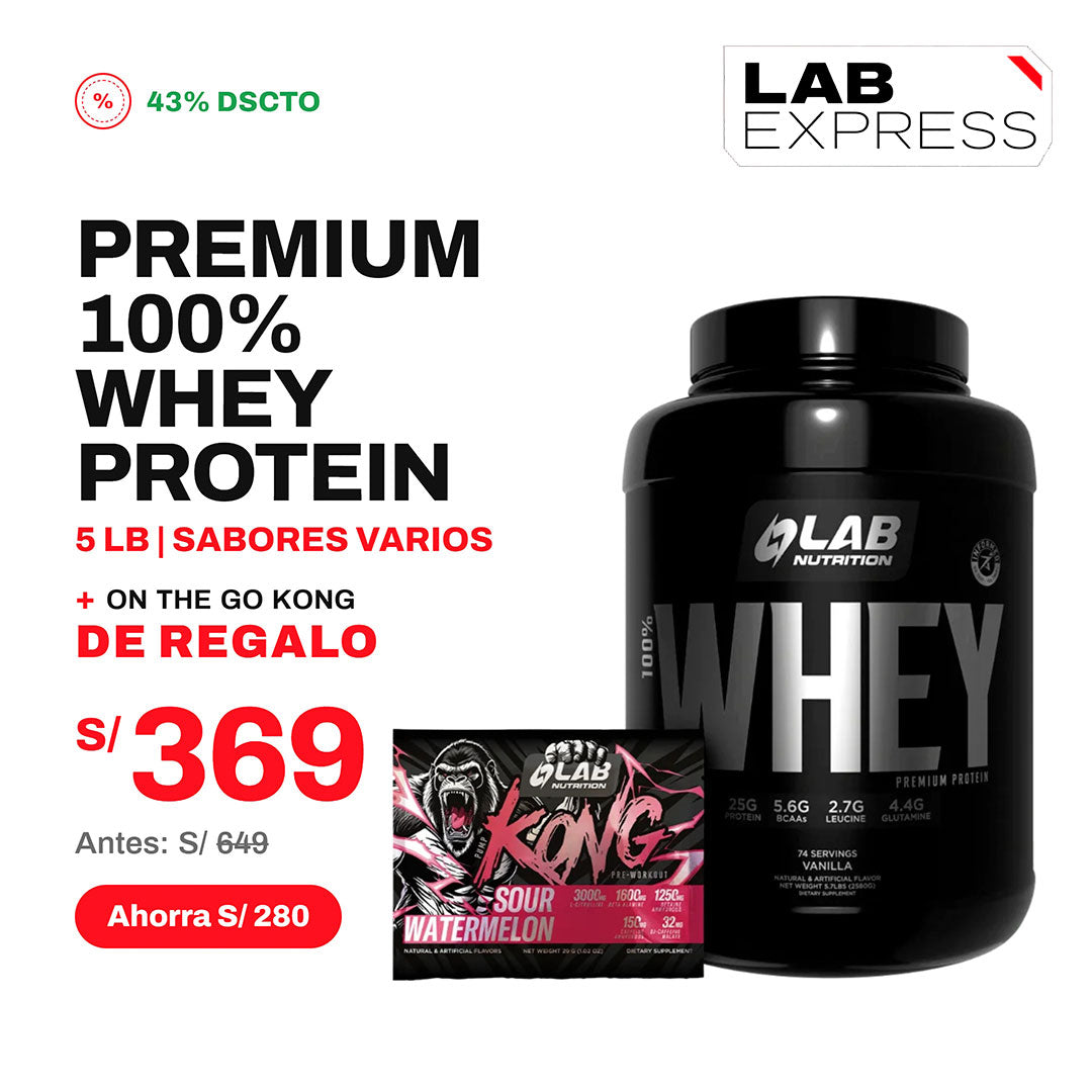 PACK PREMIUM 5LB + ON THE GO KONG REGALO