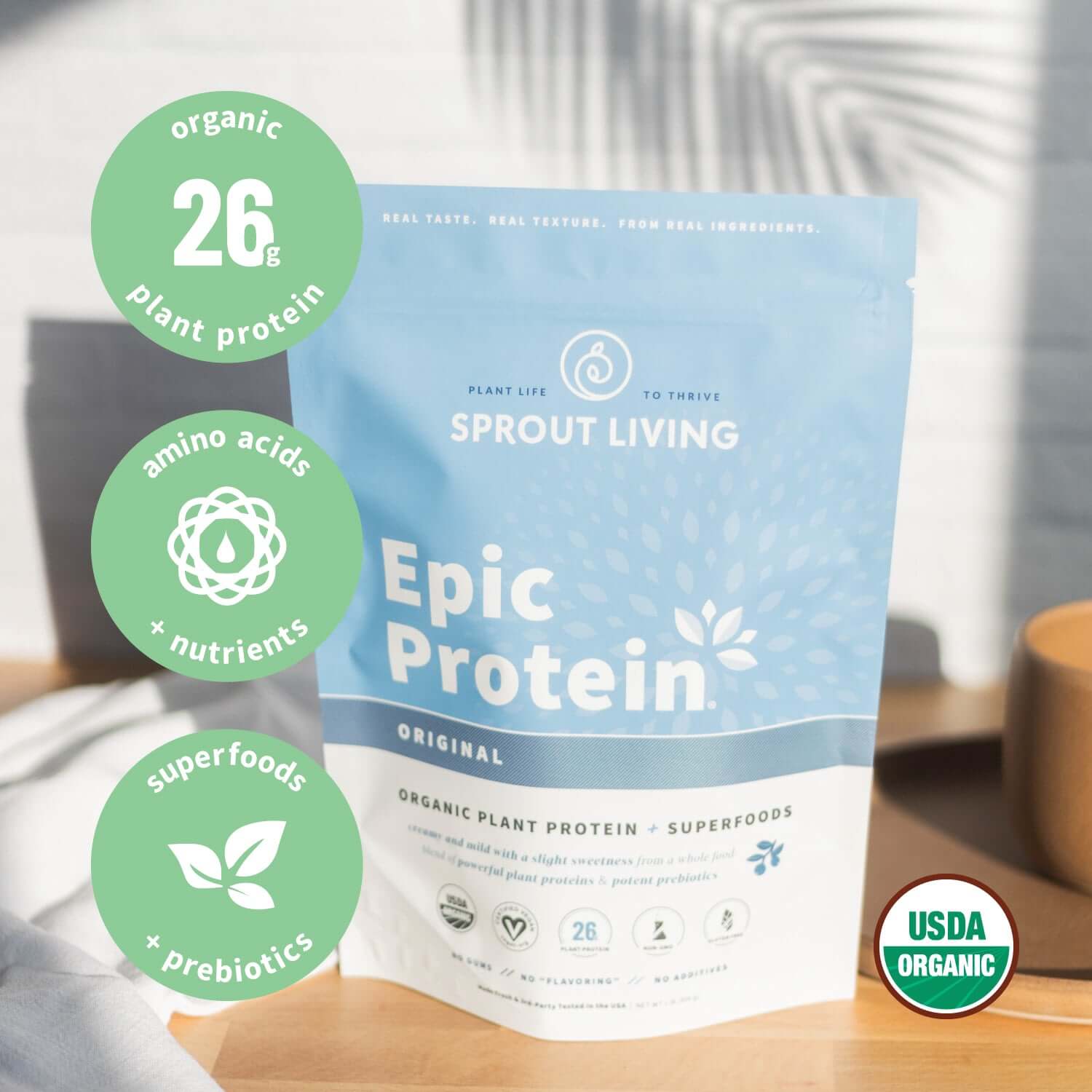 SPROUT LIVING — EPIC PROTEIN 1LB (Original)