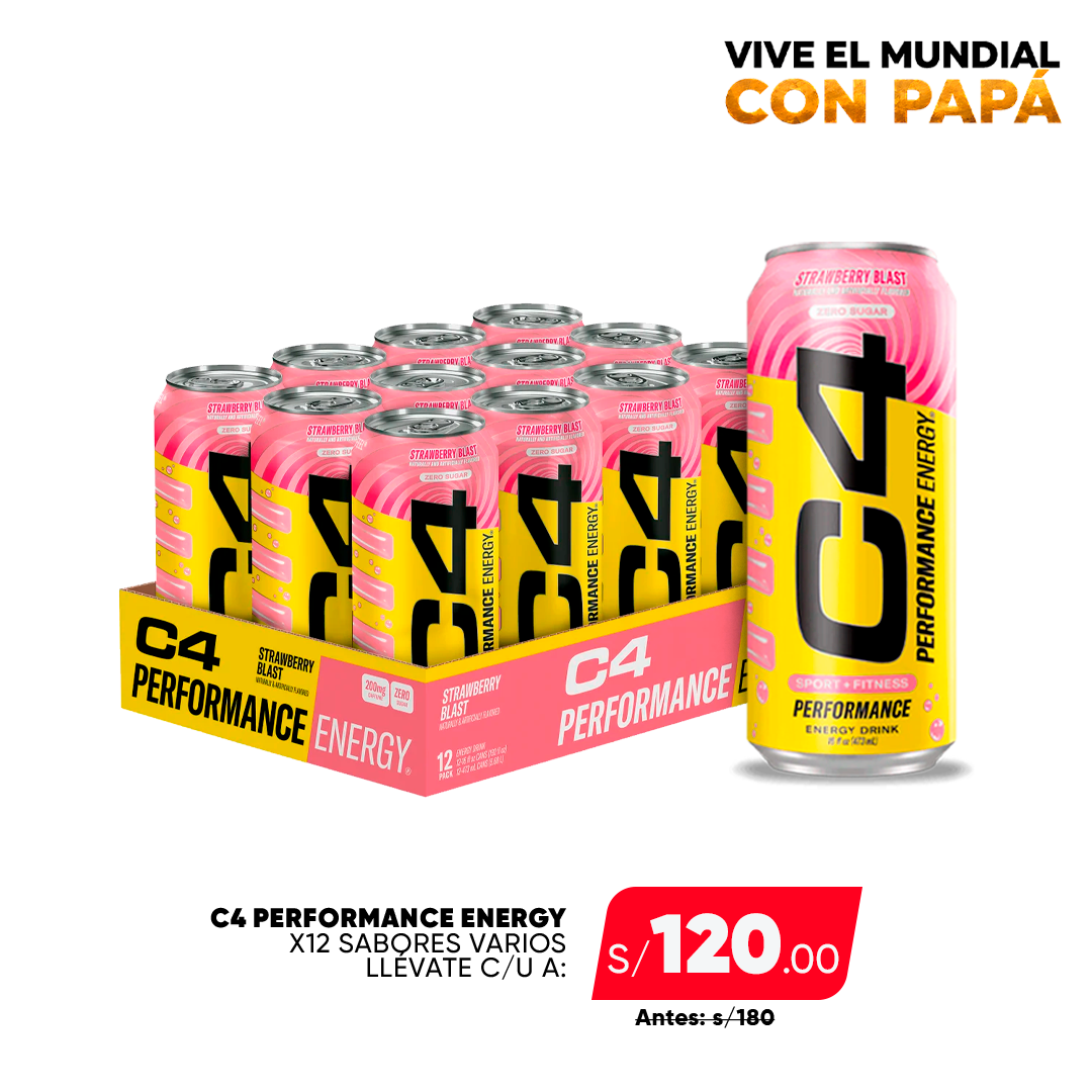 PACK X12 UND C4 ENERGY