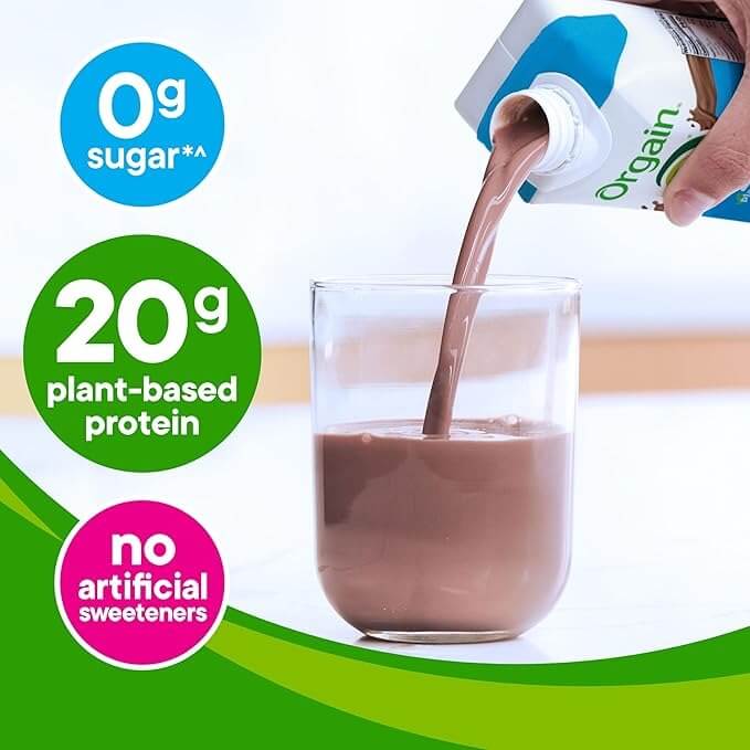 ORGAIN CLEAN PROTEÍN SHAKE CREAMY CHOCOLATE FUDGE 20gr