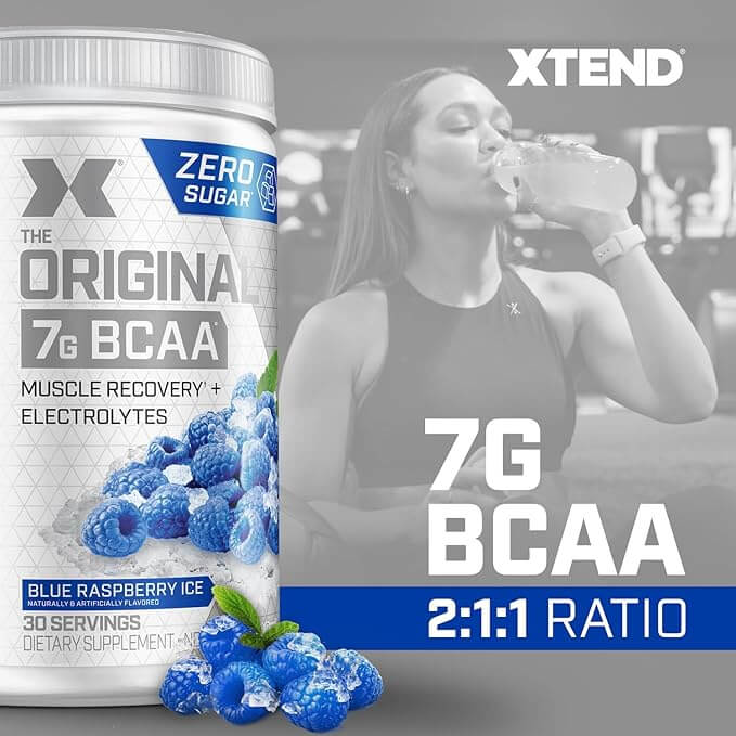 XTEND BCAA BLUE RASPBERRY ICE 90 SERVINGS