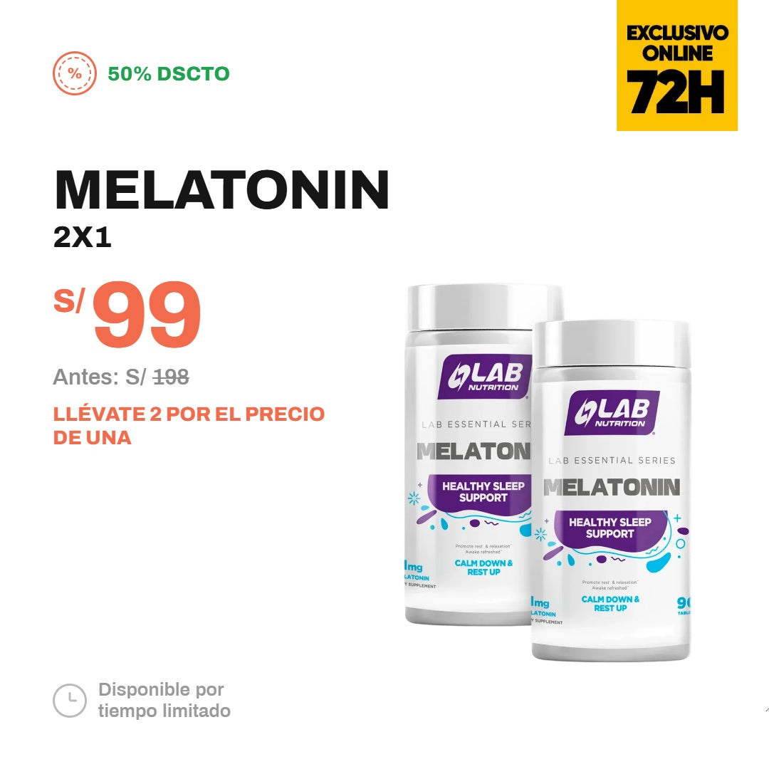 PACK 2 MELATONIN 1MG