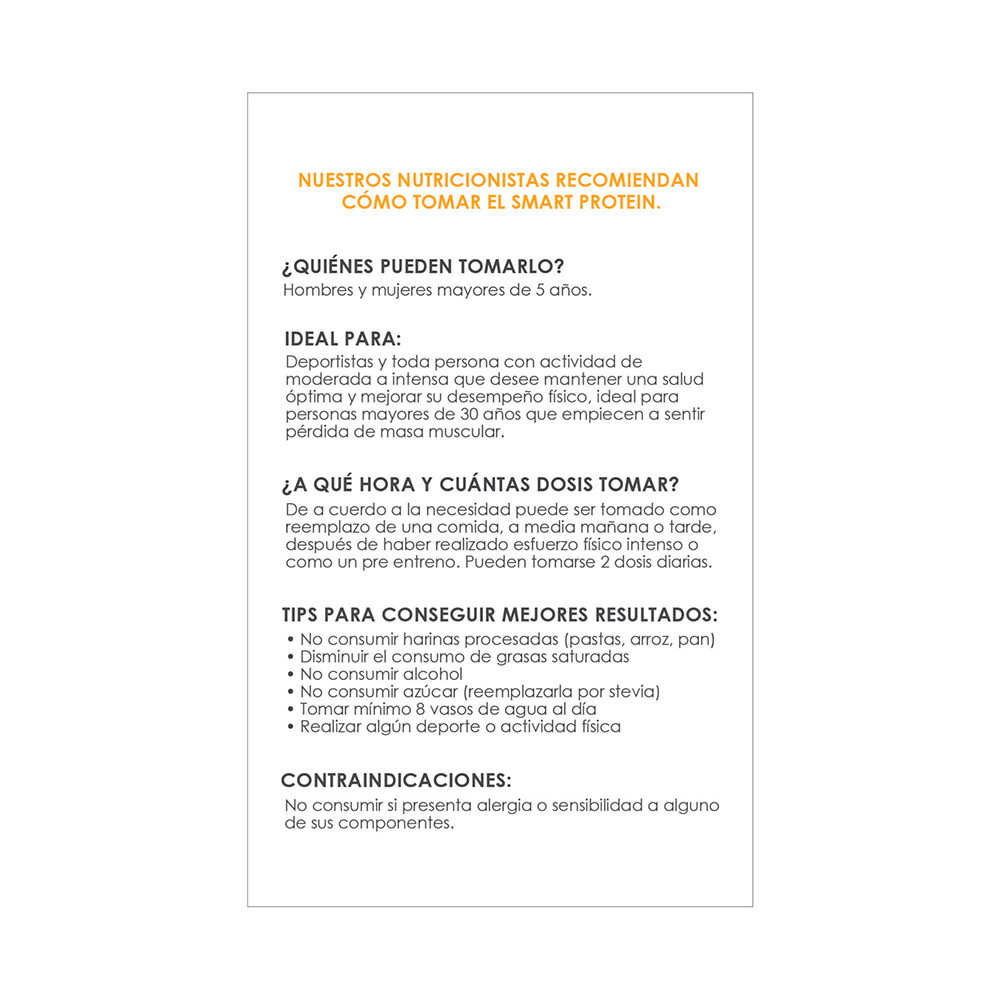 SMARTPROTEIN CACAO 45GR