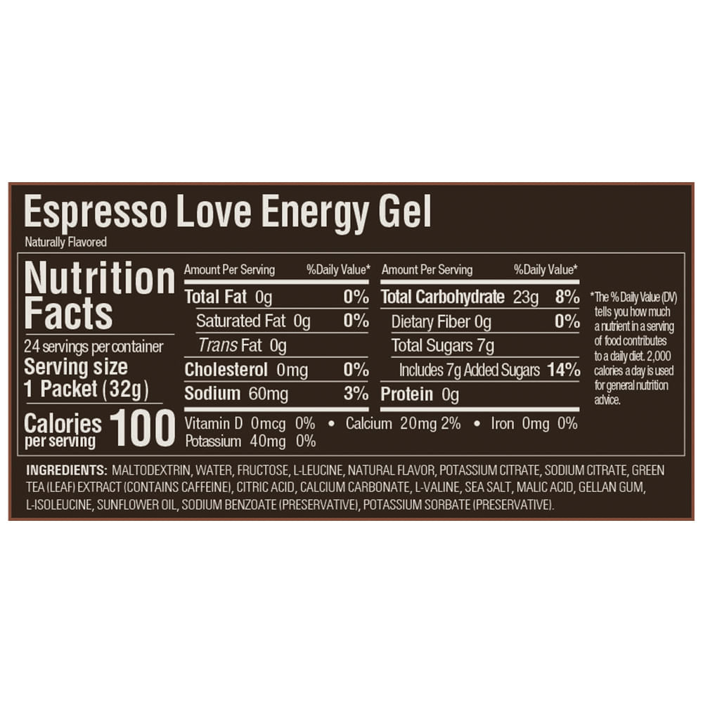 GEL GU ENERGY ESPRESSO LOVE