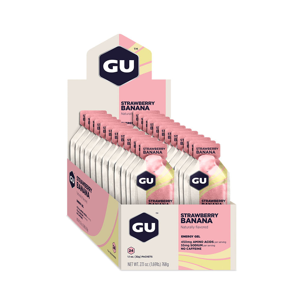 GEL GU ENERGY STRAWBERRY BANANA