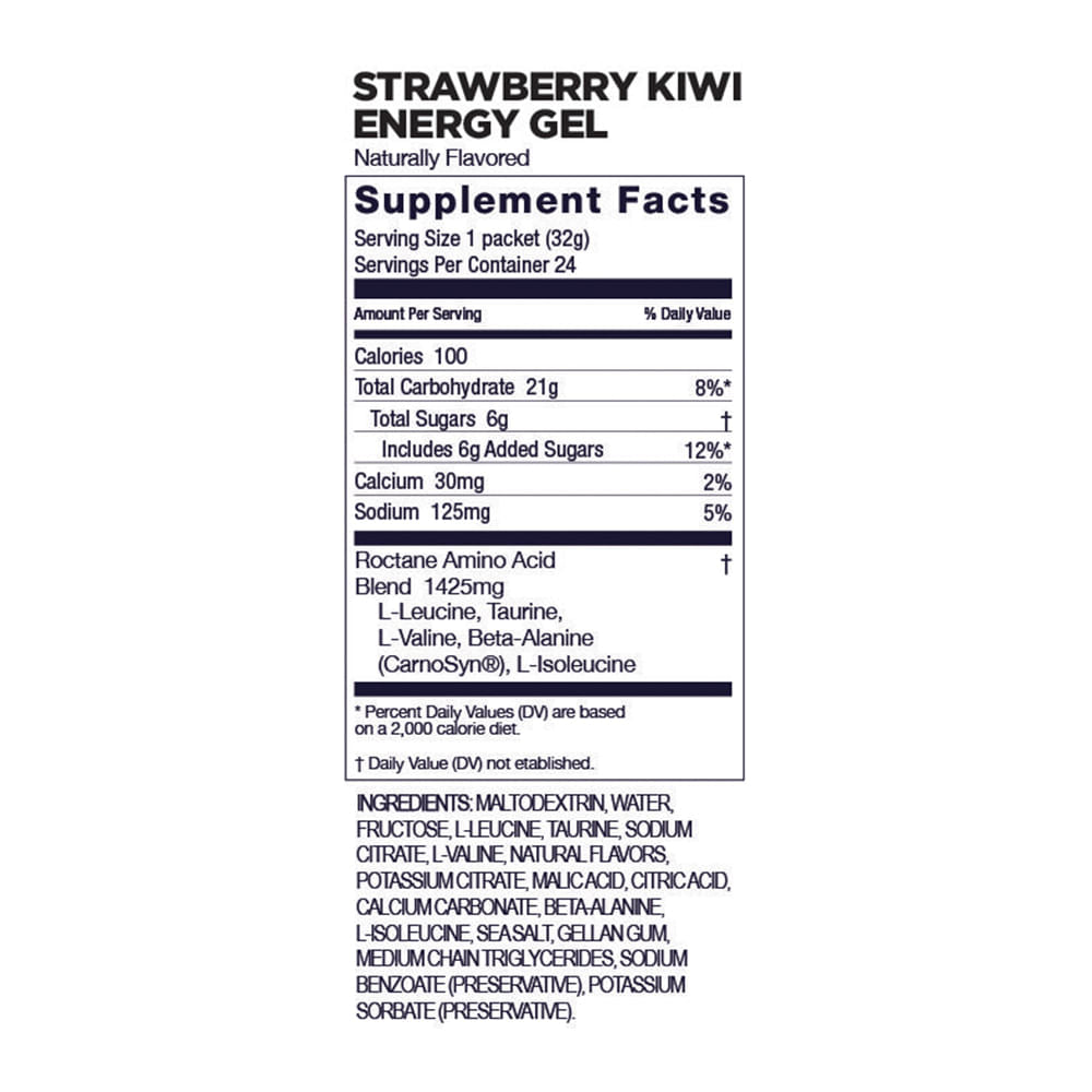 GEL GU ROCTANE STRAWBERRY KIWI