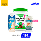 PACK ORGAIN PROTEIN + PURE PROTEIN + TASTE CARAMEL