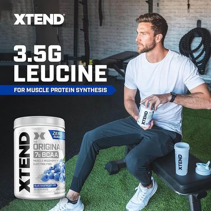 XTEND BCAA BLUE RASPBERRY ICE 90 SERVINGS