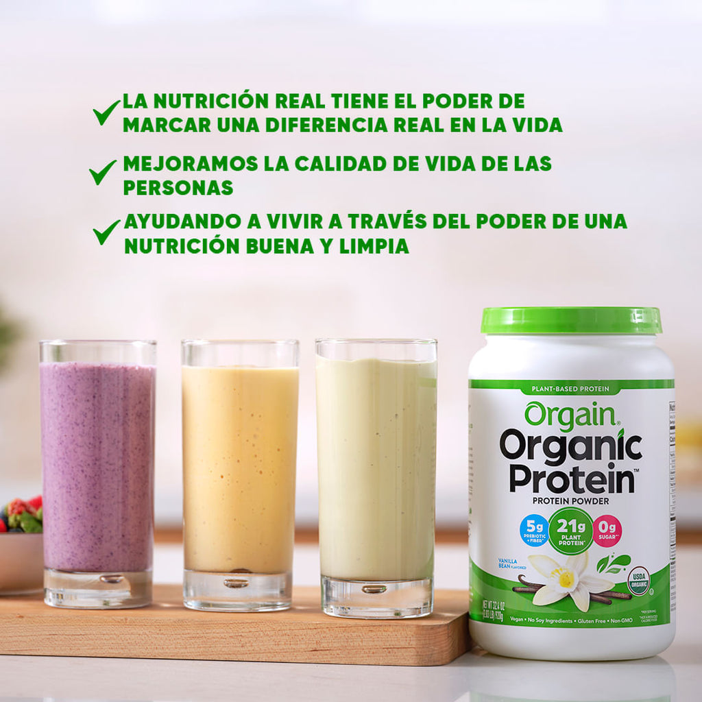 ORGAIN  ORGANIC PROTEIN VAINILLA 1.02LB