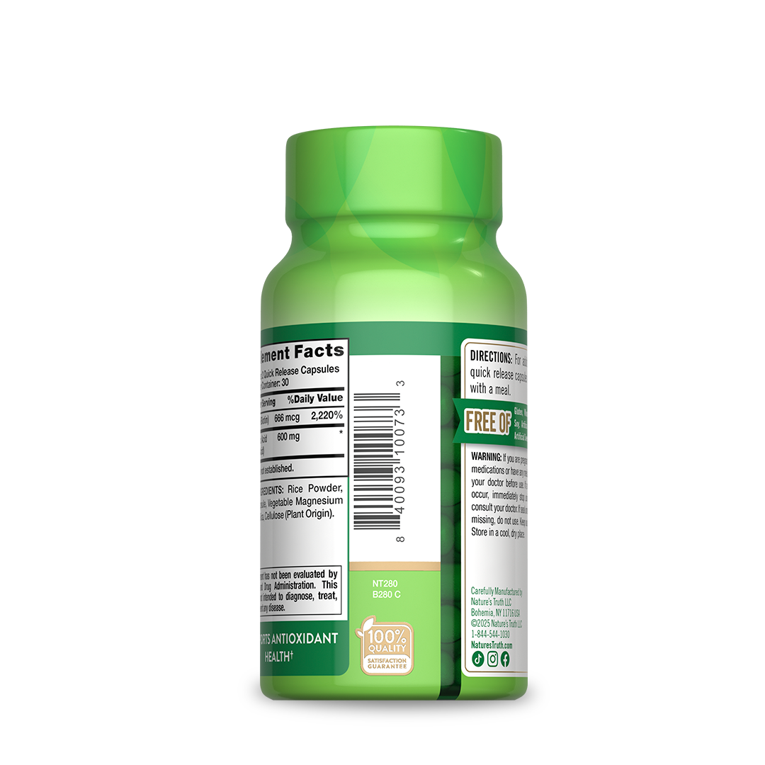 Alpha Lipoic Acid 600mg
