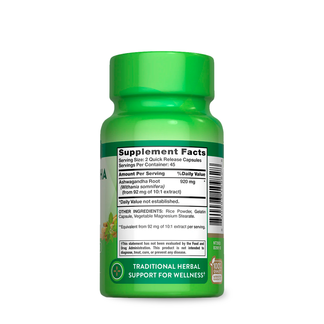 Ashwagandha Root 920mg
