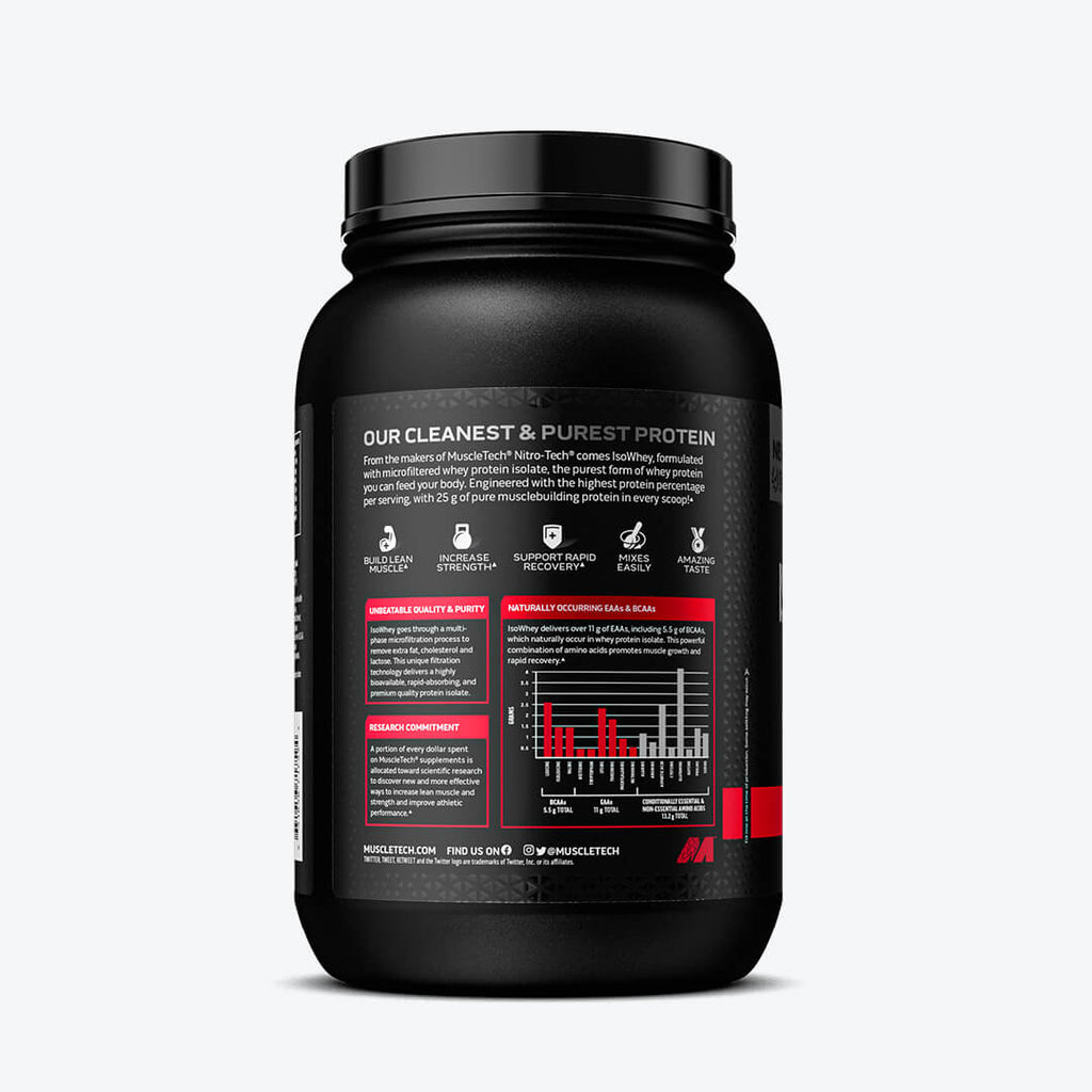 ISO WHEY 100% VAINILLA 2LB