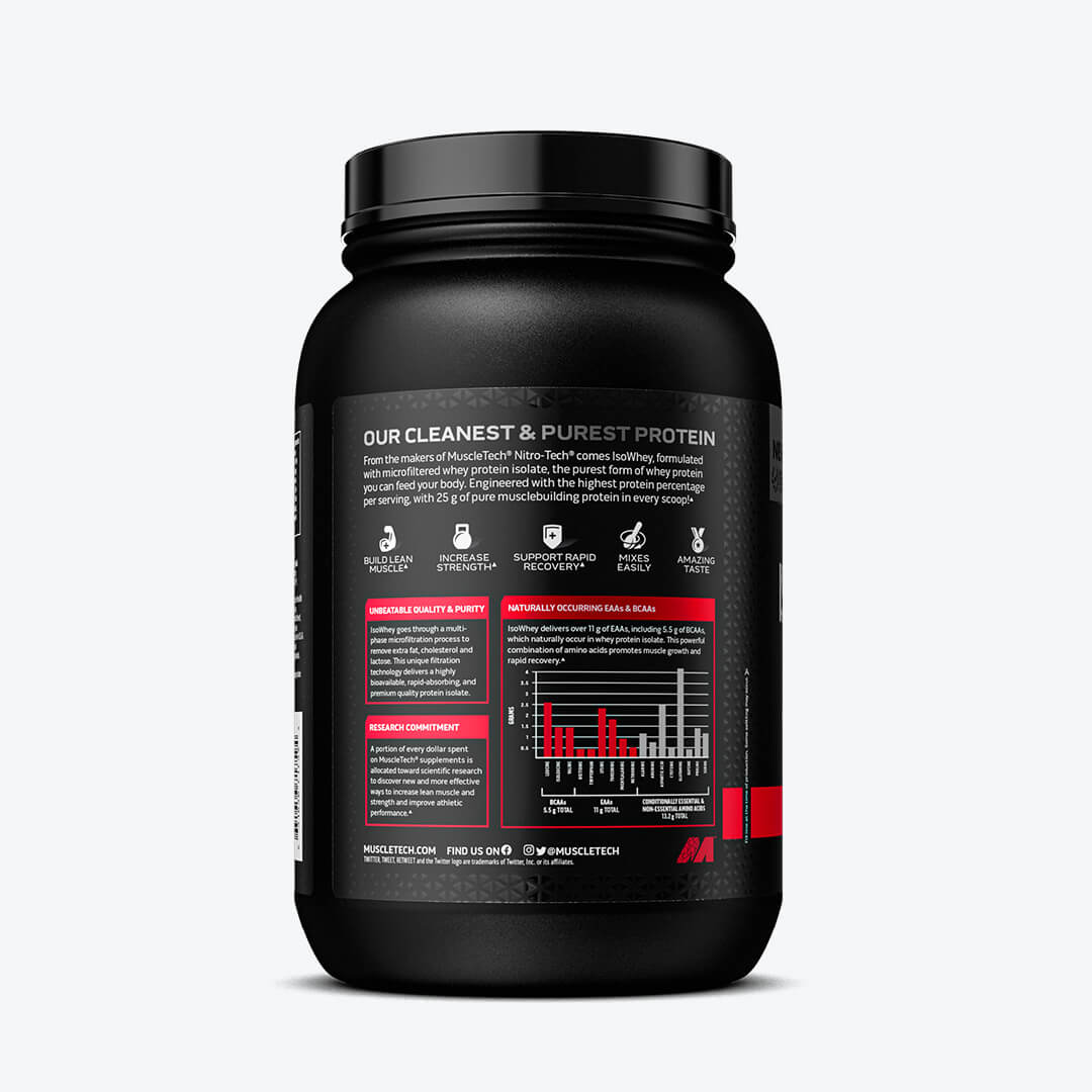 ISO WHEY 100% VAINILLA 2LB