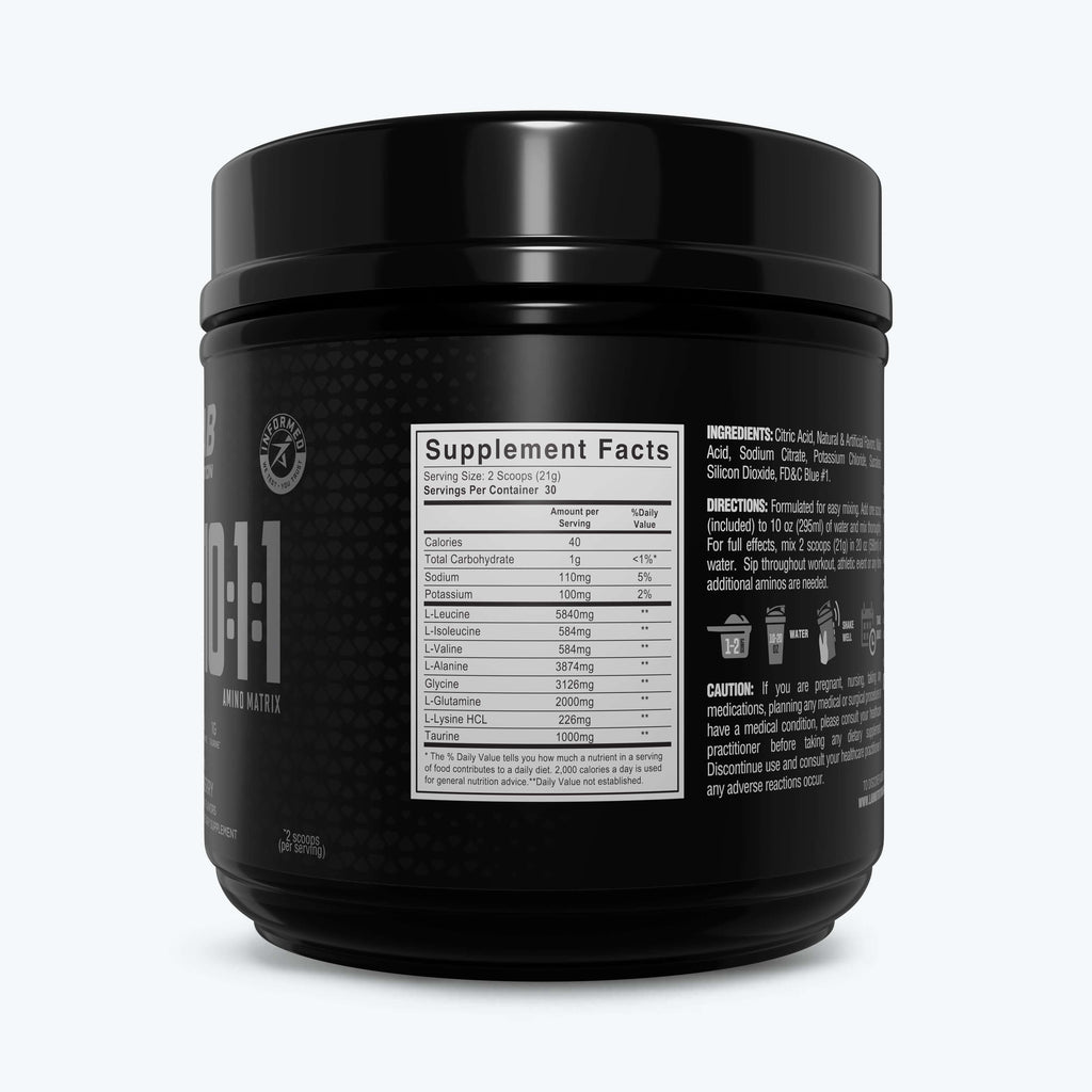 BCAA 10:1:1  BLUERASPBERRY