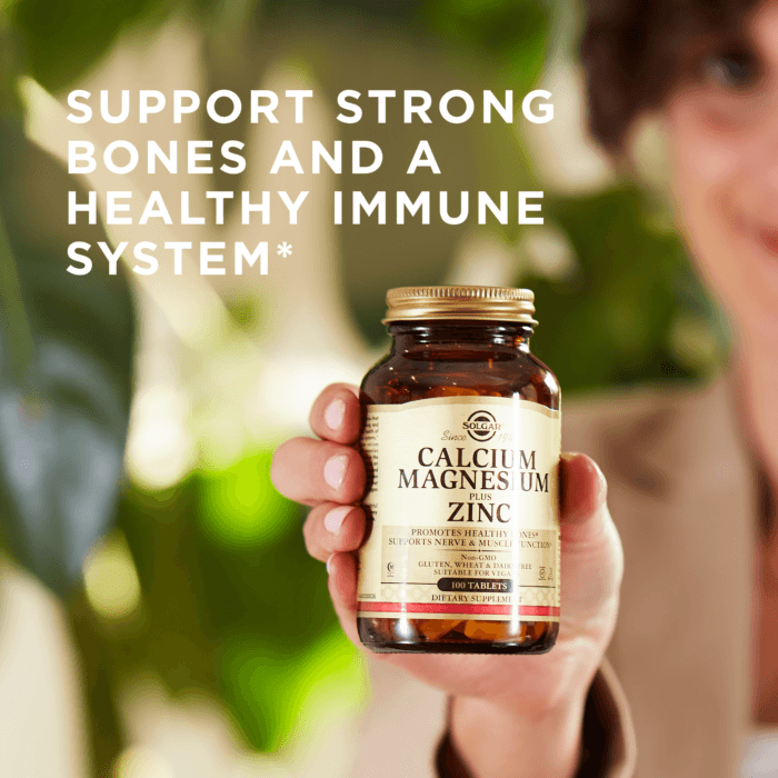 Calcium Magnesium Plus Zinc 100 tab