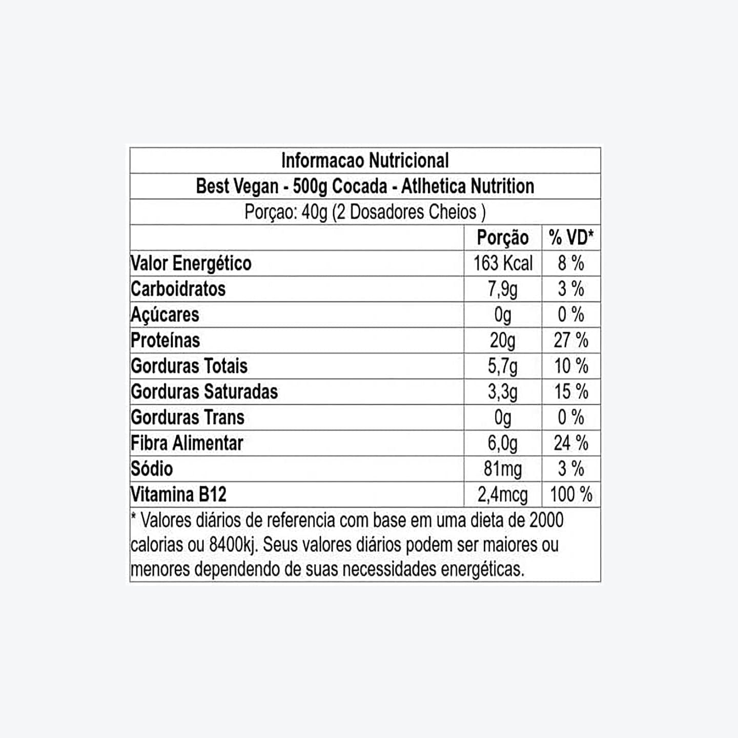 BEST VEGAN COCADA - 500GR