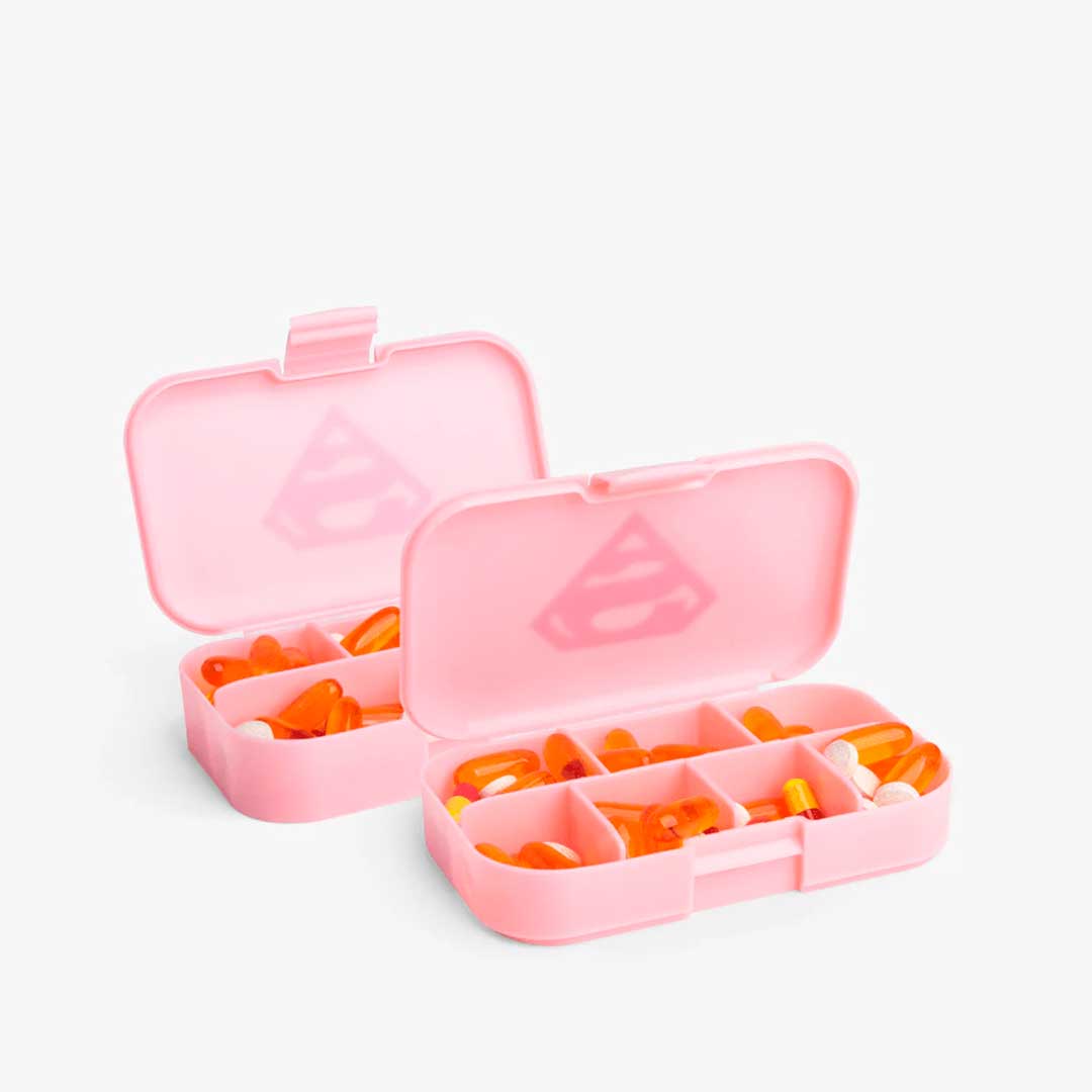 PACK PASTILLERO ORGANIZADOR SUPERGIRL