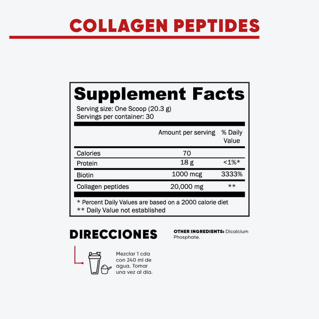 Collagen Peptides Unflavored  30 servings